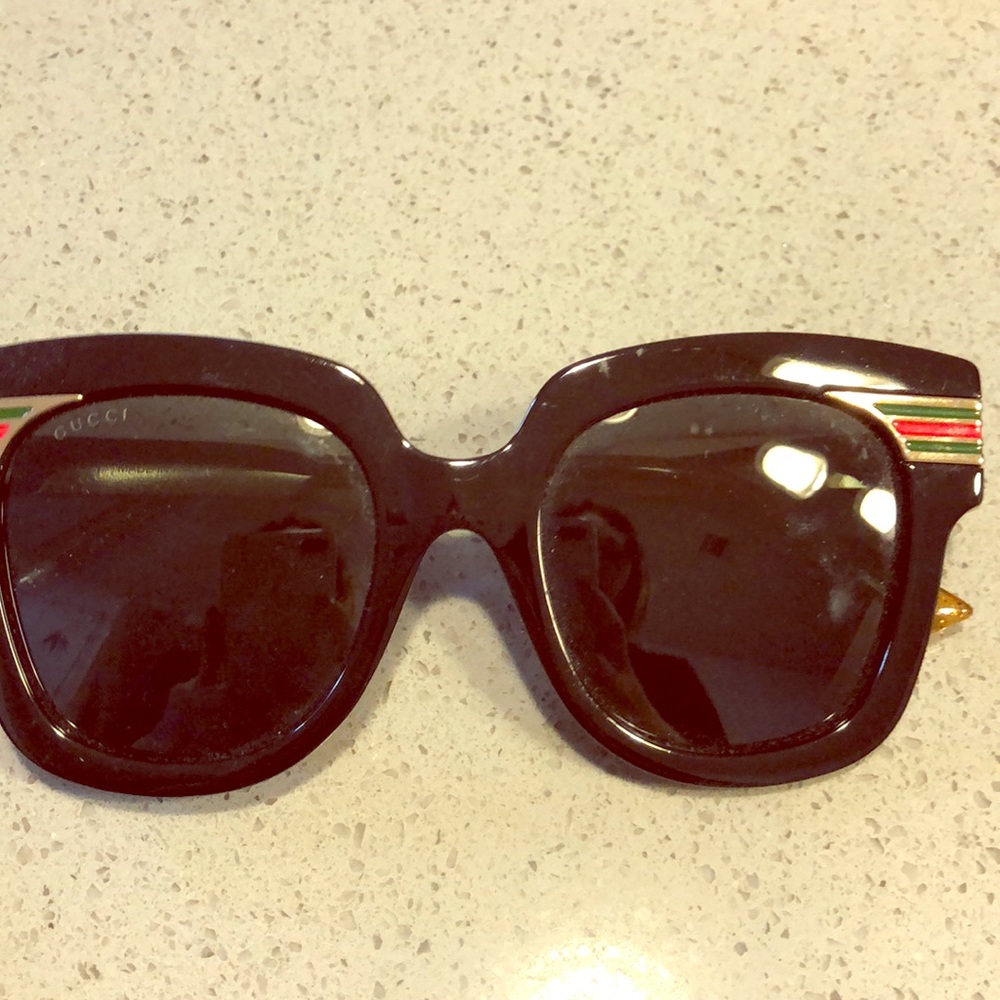 Gucci oversized sunglasses new